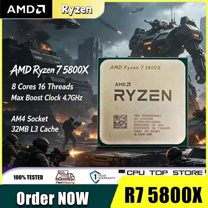 Amd Cpu Ryzen 7 - AMD 라이젠 7 5800X 트레이 CPU