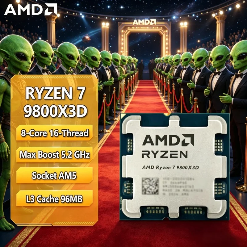 Amd Cpu Ryzen 7 - 2026년형 AMD 라이젠 7 9800X3D R7