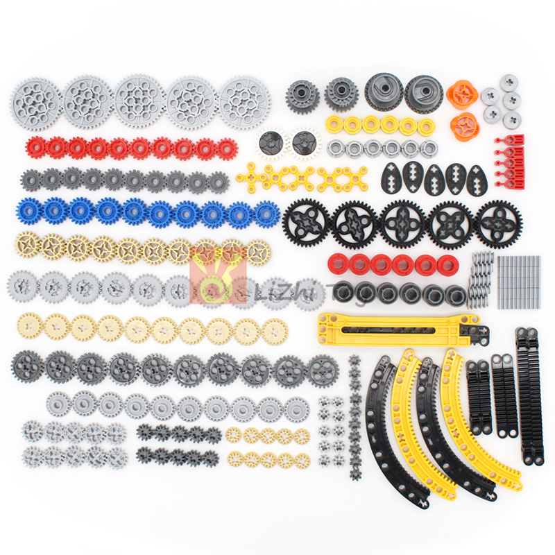 Tech Gear Accessories - 213PCS 하이테크 MOC 기계적 벌크 빌딩