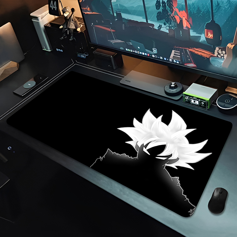 Tech Accessories For Desk - DBZ 블랙 애니메이션 마우스 패드 드래곤