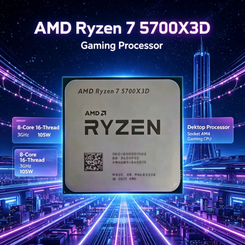 Amd Cpu Ryzen 7 - AMD 라이젠 7 5700X3D 데스크탑 CPU,