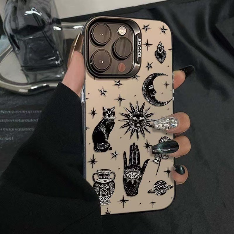 Tech Accessories Iphone - 선 문 캣 럭셔리 폰 케이스