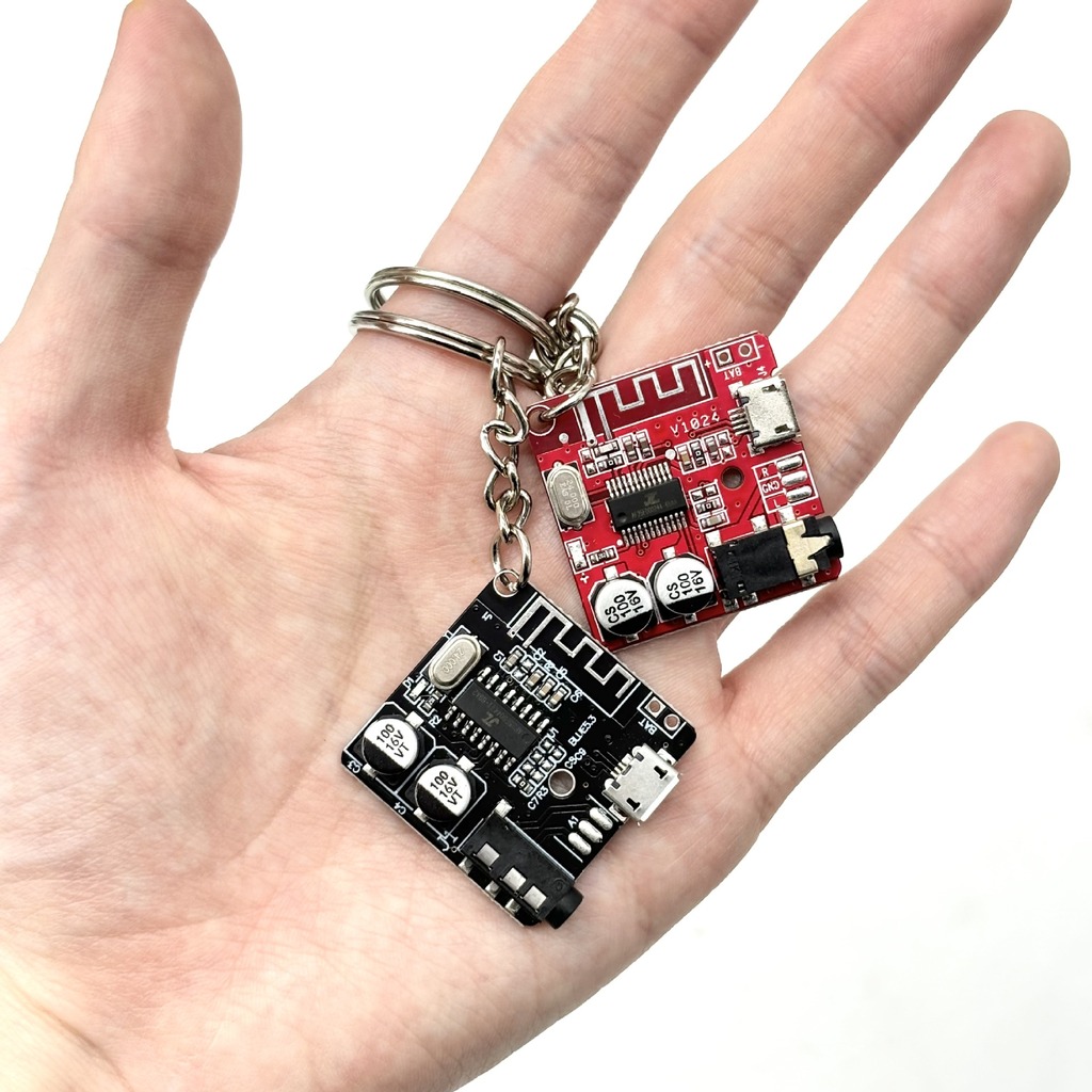 Tech Accessories Board - 사이버펑크 스타일 회로 기판 열쇠고리 레트로
