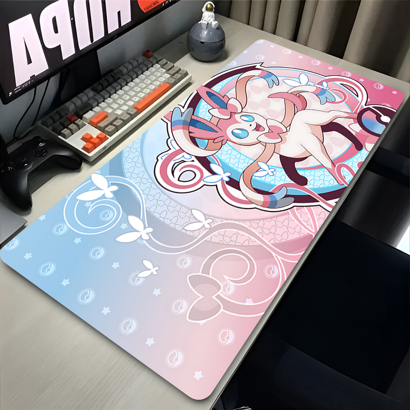 Tech Accessories For Desk - 대형 핑크 귀여운 마우스 패드 XXL