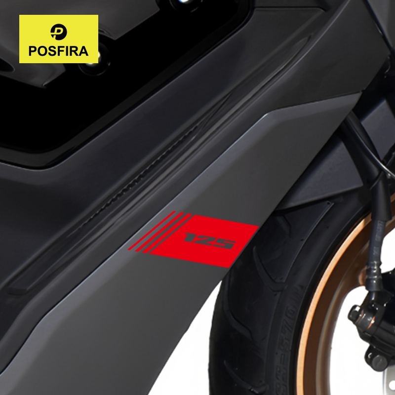Nmax Tech Max Accessories - POSFIRA 오토바이 페어링 스티커 비닐 데칼
