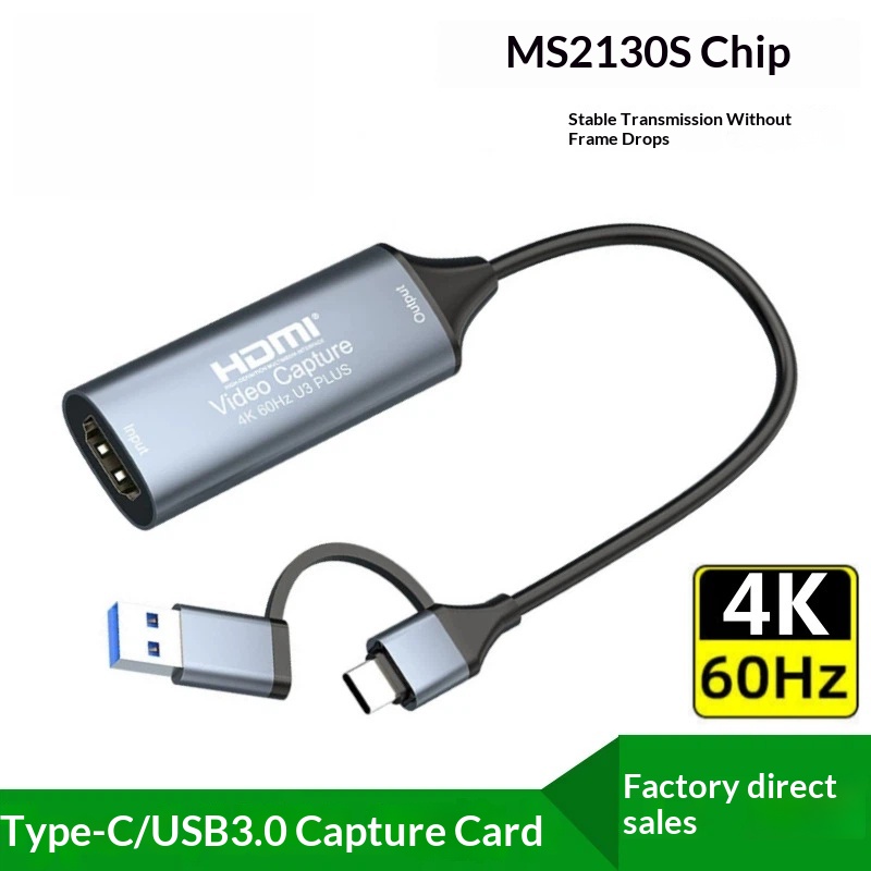 USB3.0 비디오 캡처 카드 4K 60Hz 타입 C  - Usb C To Hdmi 리뷰 및 가격