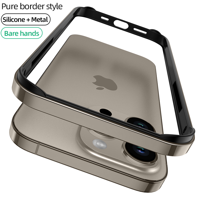 천연 티타늄 그레이 범퍼 케이스 iPhone 15 Pr - Tech Accessories Iphone 리뷰 및 가격