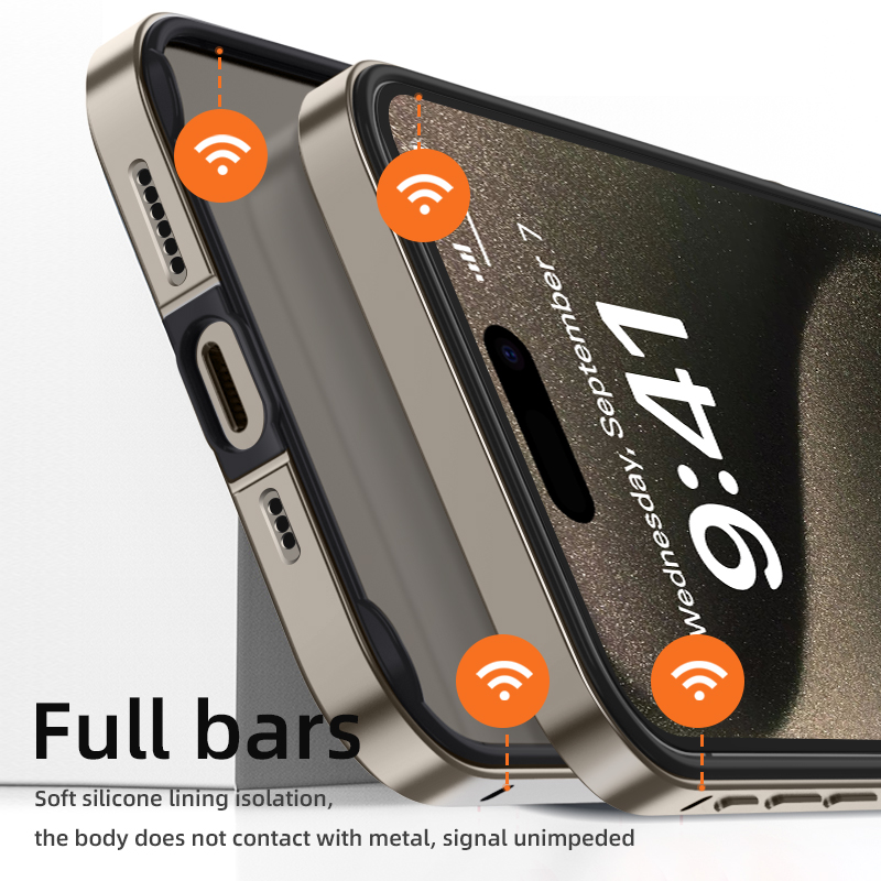 천연 티타늄 그레이 범퍼 케이스 iPhone 15 Pr - Tech Accessories Iphone 리뷰 및 가격