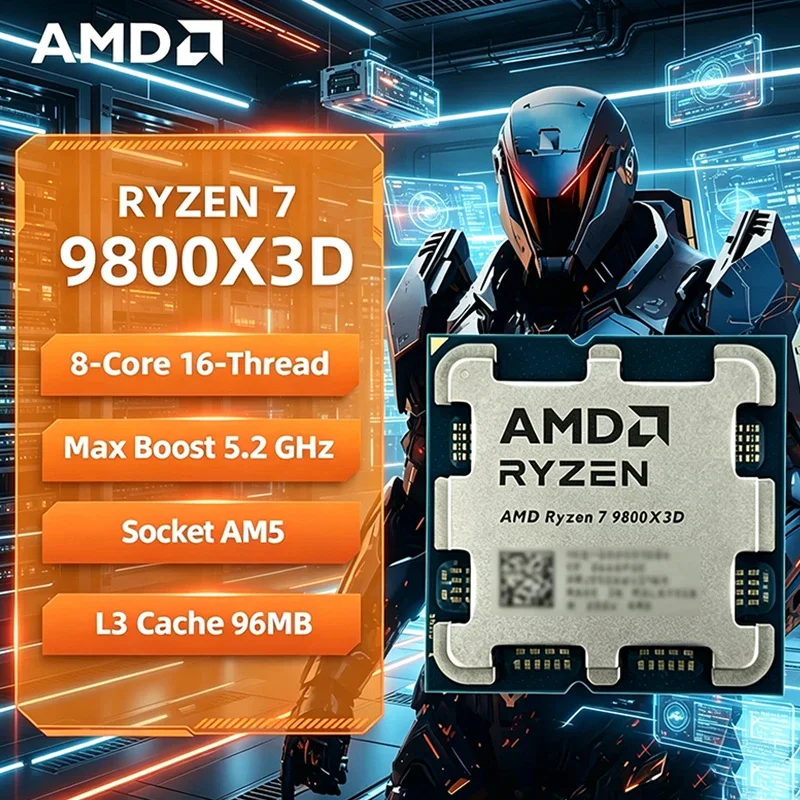 2026년형 AMD 라이젠 7 9800X3D R7 98 - Amd Cpu Ryzen 7 리뷰 및 가격
