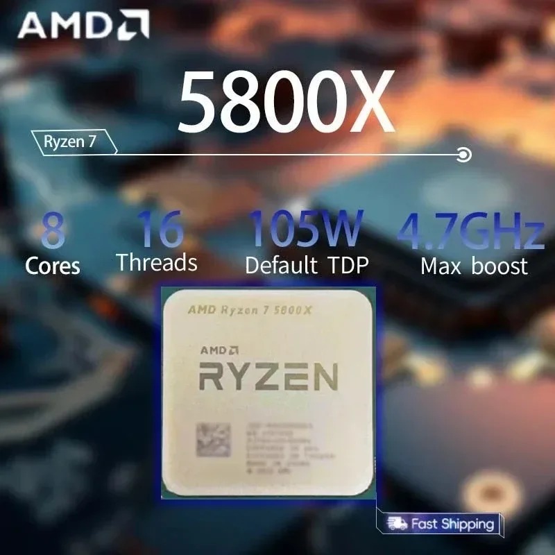 AMD 라이젠 7 5800X 7nm 게이밍 e스포츠 프 - Amd Cpu Ryzen 7 리뷰 및 가격