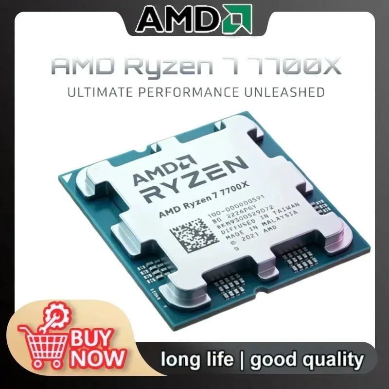 AMD Ryzen 7 7700X CPU 새 제품 100 - Amd Cpu Ryzen 7 리뷰 및 가격