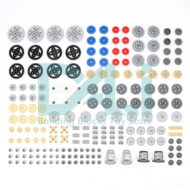 기술 MOC 부품 198개 기어 하이테크 세트 빌딩 블 - Tech Gear Accessories 리뷰 및 가격