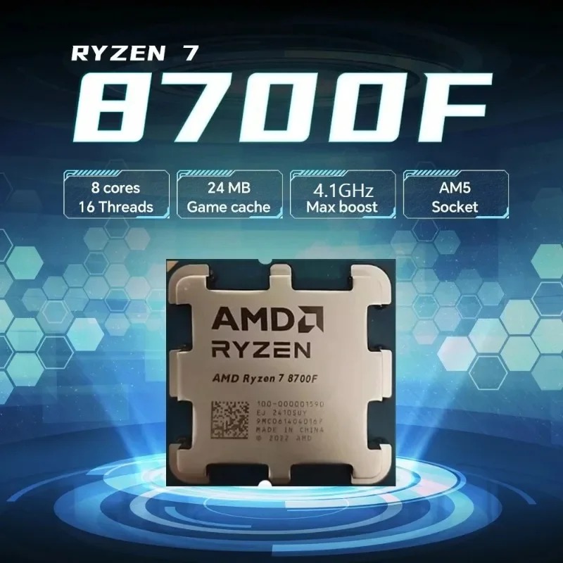 AMD 라이젠 7 8700F 오리지널 새제품 AM5 게 - Amd Cpu Ryzen 7 리뷰 및 가격