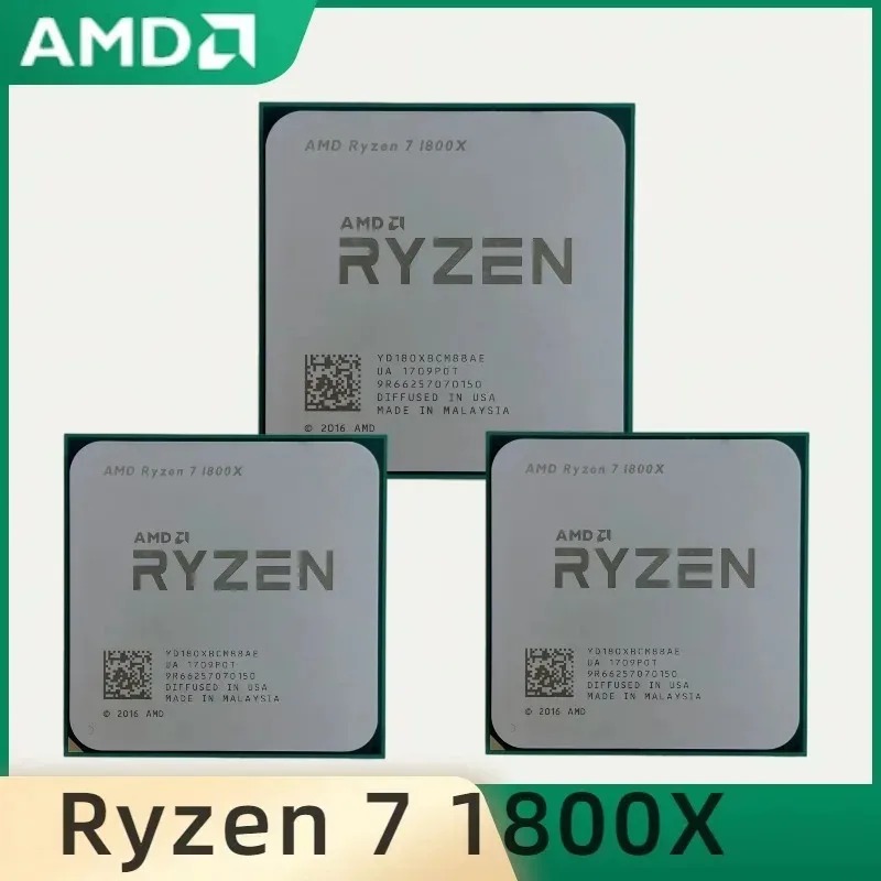 100% 새 제품, 정품 AMD Ryzen 7 1800 - Amd Cpu Ryzen 7 리뷰 및 가격
