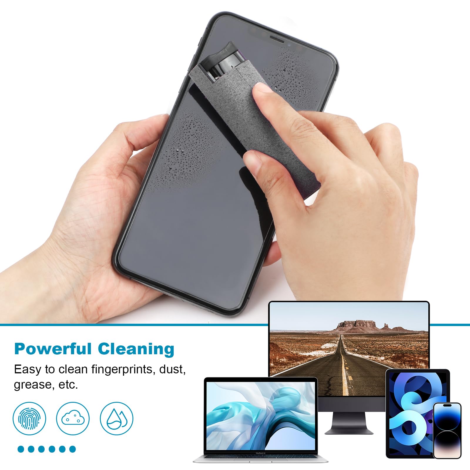 2-in-1 휴대 전화 화면 스프레이 병 마이크로 화이 - Screen Cleaner Spray 리뷰 및 가격