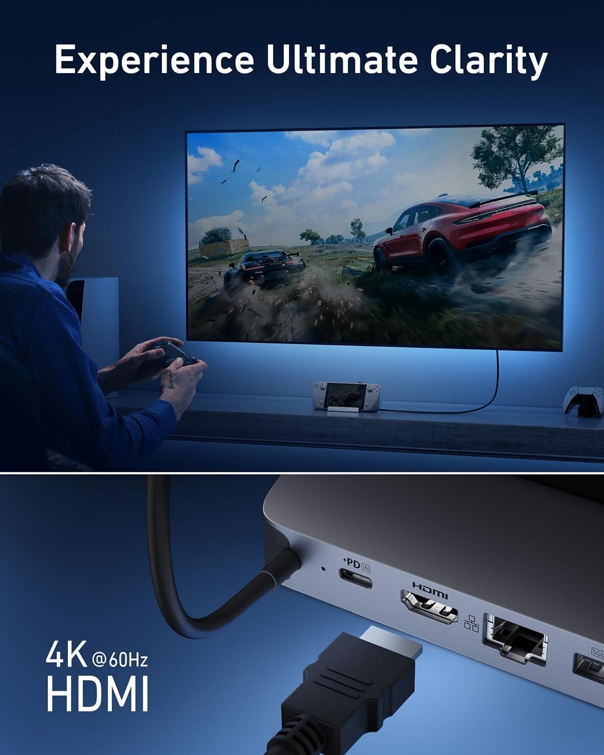 스팀덱/ROG Ally용 앵커 충전 스테이션, 6-in - Usb C To Hdmi 리뷰 및 가격