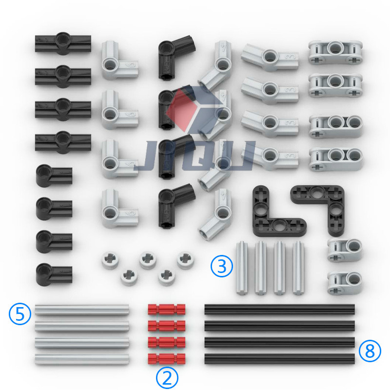 MOC 기술 벽돌 액세서리 대량 기어 크로스 액슬 핀  - Tech Gear Accessories 리뷰 및 가격