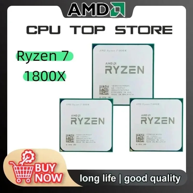 100% 새 정품 R7 1800X AMD Ryzen 7 - Amd Cpu Ryzen 7 리뷰 및 가격
