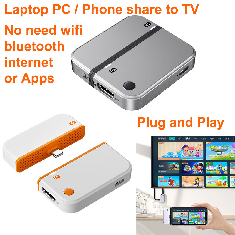 50m 타입 C 무선 송신기 HDMI 수신기 오디오 비 - Usb C To Hdmi 리뷰 및 가격