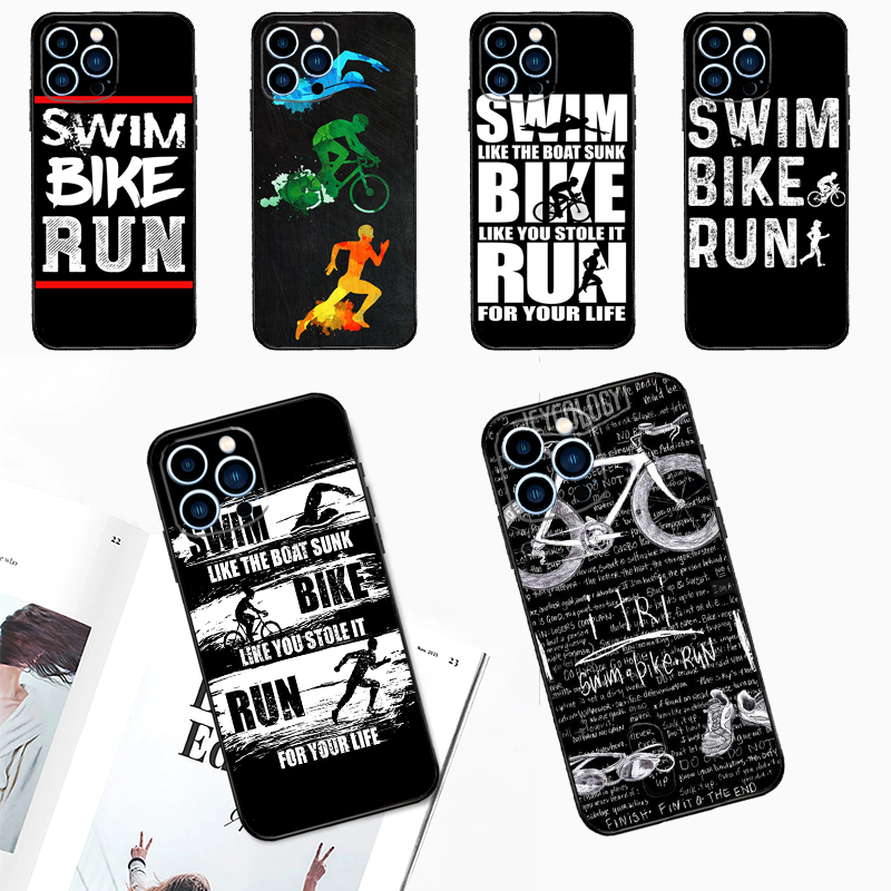 수영 자전거 실행 트라이 애슬론 케이스 iPhone 1 - Tech Accessories Iphone 리뷰 및 가격