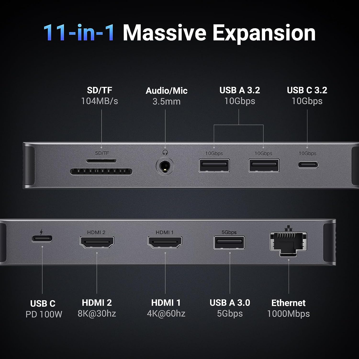 유그린 레보독 프로 211 노트북 도킹 스테이션 11  - Usb C To Hdmi 리뷰 및 가격
