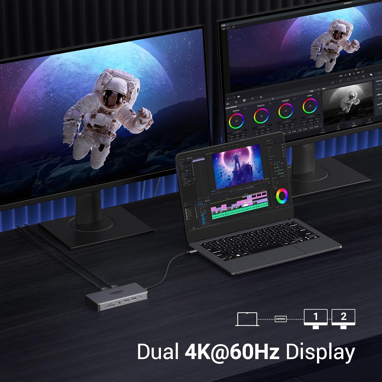 유그린 레보독 프로 211 노트북 도킹 스테이션 11  - Usb C To Hdmi 리뷰 및 가격