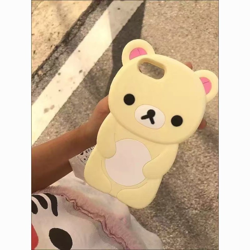 3D 리락쿠마 스테레오 실리콘 충격 방지 폰 케이스 아 - Tech Accessories Iphone 리뷰 및 가격