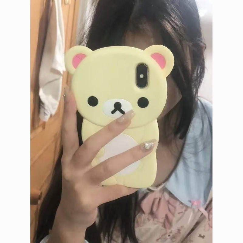 3D 리락쿠마 스테레오 실리콘 충격 방지 폰 케이스 아 - Tech Accessories Iphone 리뷰 및 가격